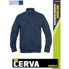 Cerva MULTINORM NAVY NUT technikai antisztatikus hegesztő ing - munkaruha