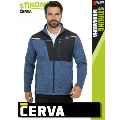 Cerva STIRLING BLUE stretch pamutgazdag technikai felső - munkaruha