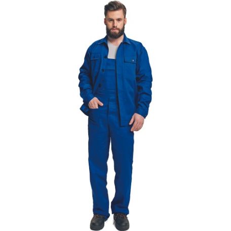 Cerva F&F BASIC NAVY RALF technikai munkakabát éskantárosnadrág szett - munkaruha