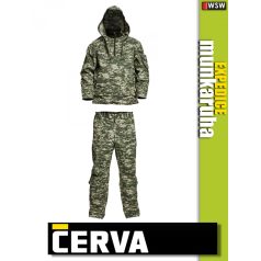 Cerva CRAMBE EXPEDICE terepszínű deréknadrág és kabát szett - munkaruha