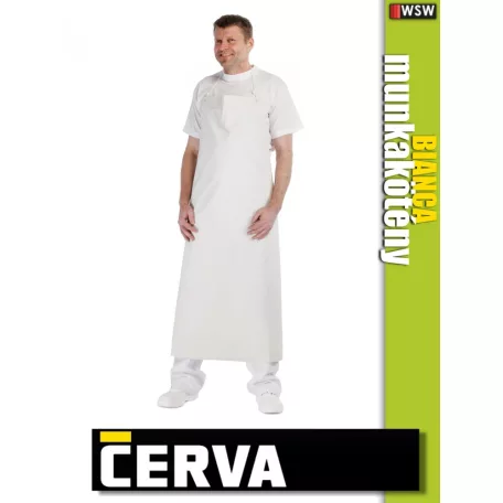 Cerva BIANCA WHITE vízálló kötény - munkaruha