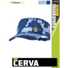 Cerva NEURUM NAVY CAMO prémium stretch sapka - munkaruha
