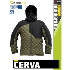   Cerva NEURUM OILGREEN CLASSIC prémium bélelt télikabát - munkaruha