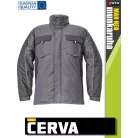 Cerva MAX NEO GREY technikai téli bélelt munkakabát - munkaruha