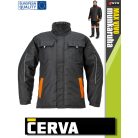Cerva MAX VIVO BLACKHVO technikai téli bélelt munkakabát - munkaruha