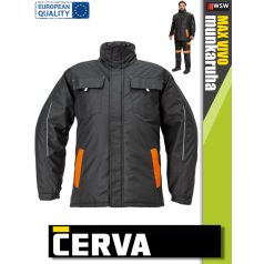   Cerva MAX VIVO BLACKHVO technikai téli bélelt munkakabát - munkaruha