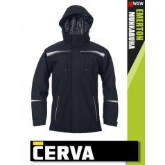 Cerva Emerton Black softshell kabát