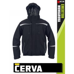 Cerva Emerton Black softshell kabát