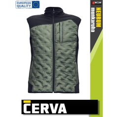   Cerva NEURUM OILGREEN prémium softshell mellény - munkaruha