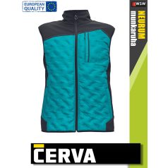 Cerva NEURUM PETROL prémium softshell mellény - munkaruha