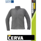 Cerva BHADRA GREY polár zipzáros pulóver - munkaruha