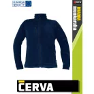 Cerva BHADRA NAVY polár zipzáros pulóver - munkaruha