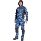 Cerva NEURUM OILGREEN CAMO prémium pamutgazdag stretch kapucnis munkakabát - munkaruha