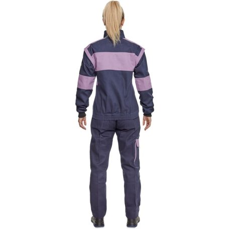 Cerva MAX NEO RED pamut 2in1 levehető ujjas női technikai kabát - munkaruha