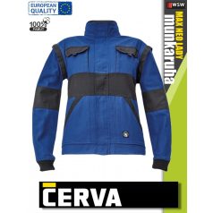   Cerva MAX NEO ROYAL pamut 2in1 levehető ujjas női technikai kabát - munkaruha