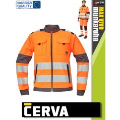   Cerva MAX VIVO HVORANGE 2IN1 technikai láthatósági munkakabát - munkaruha