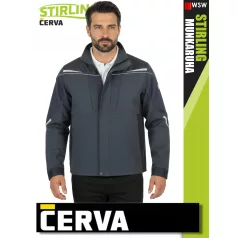   Cerva STIRLING BLACK stretch pamutgazdag technikai kabát - munkaruha