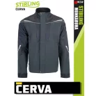 Cerva STIRLING BLACK stretch pamutgazdag technikai kabát - munkaruha