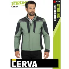 Cerva STIRLING GREEN stretch pamutgazdag technikai rövidnadrág - munkaruha