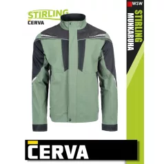Cerva STIRLING GREEN stretch pamutgazdag technikai rövidnadrág - munkaruha