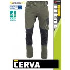 Cerva NEURUM OILGREEN PERFORMANCE prémium extra rugalmas stretch SLIMFIT nadrág - munkaruha