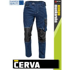   Cerva NEURUM DENIM prémium extra rugalmas farmernadrág - munkaruha