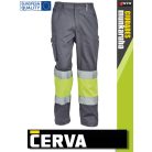 Cerva CIUDADES YELLOWGREY BILBAO technikai deréknadrág - munkaruha