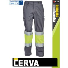   Cerva CIUDADES YELLOWGREY BILBAO technikai deréknadrág - munkaruha