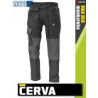 Cerva MAX NEO BLACK pamut női technikai deréknadrág - munkaruha