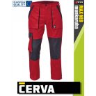 Cerva MAX NEO RED pamut női technikai deréknadrág - munkaruha