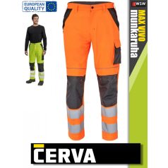   Cerva MAX VIVO HVORANGE technikai láthatóági munkanadrág - munkaruha