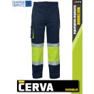 Cerva MULTINORM HVNAVY STRIP technikai antisztatikus hegesztő nadrág - munkaruha