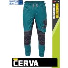 Cerva NEURUM PETROL jogger stretch SLIMFIT nadrág - munkaruha