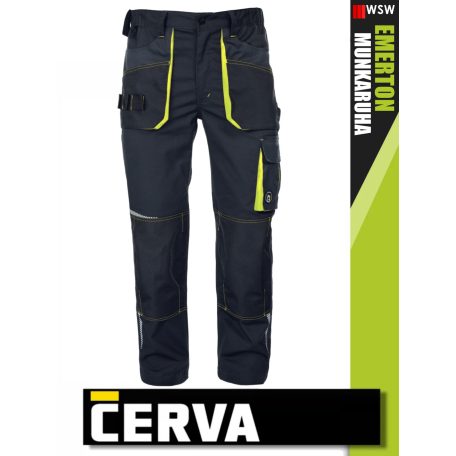 Cerva Emerton Black softshell kabát