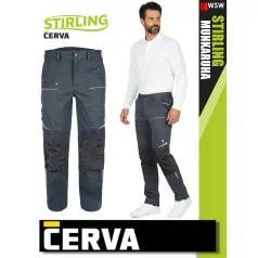 Cerva STIRLING BLUE stretch pamutgazdag technikai deréknadrág - munkaruha