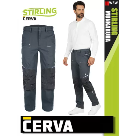 Cerva Emerton Black softshell kabát