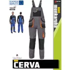 Cerva F&F HANS GREY pamut technikai kantárosnadrág - munkaruha