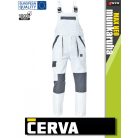 Cerva MAX NEO WHITE pamut technikai kantárosnadrág - munkaruha