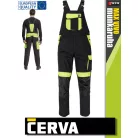 Cerva MAX VIVO BLACKHVY technikai kantárosnadrág - munkaruha