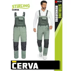Cerva STIRLING BRICK stretch pamutgazdag technikai kantárosnadrág - munkaruha