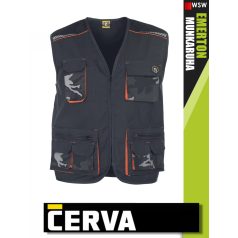 Cerva Emerton Black softshell kabát
