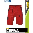 Cerva MAX NEO RED pamut technikai rövidnadrág - munkaruha
