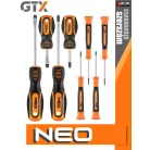 Neo Tools csavarhúzó készlet 8 db-os - szerszám