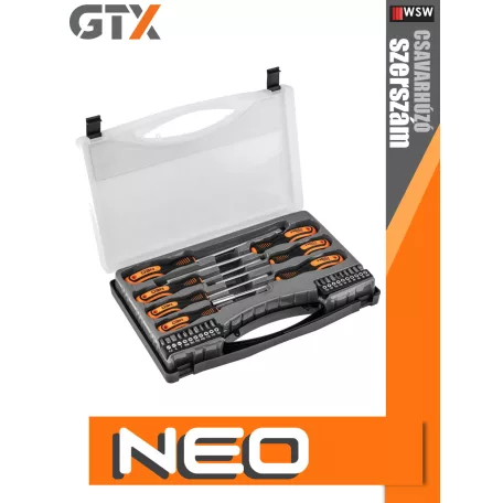 Neo Tools csavarhúzó készlet 27 db-os - szerszám