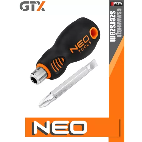 Neo Tools csavarhúzó készlet 2 db-os - szerszám