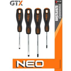 Neo Tools csavarhúzó készlet 4 db-os - szerszám
