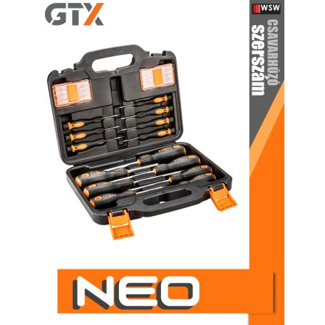 Neo Tools csavarhúzó készlet 30 db-os - szerszám
