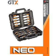 Neo Tools csavarhúzó készlet 58 db-os - szerszám Neo Tools csavarhúzó készlet 58 db-os - szerszám