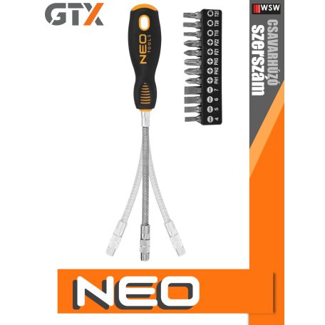 Neo Tools csavarhúzó készlet 13 db-os - szerszám