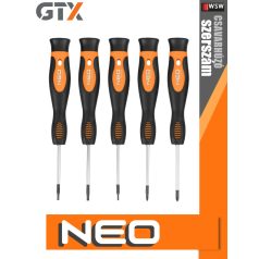 Neo Tools csavarhúzó készlet 5 db-os - szerszám
